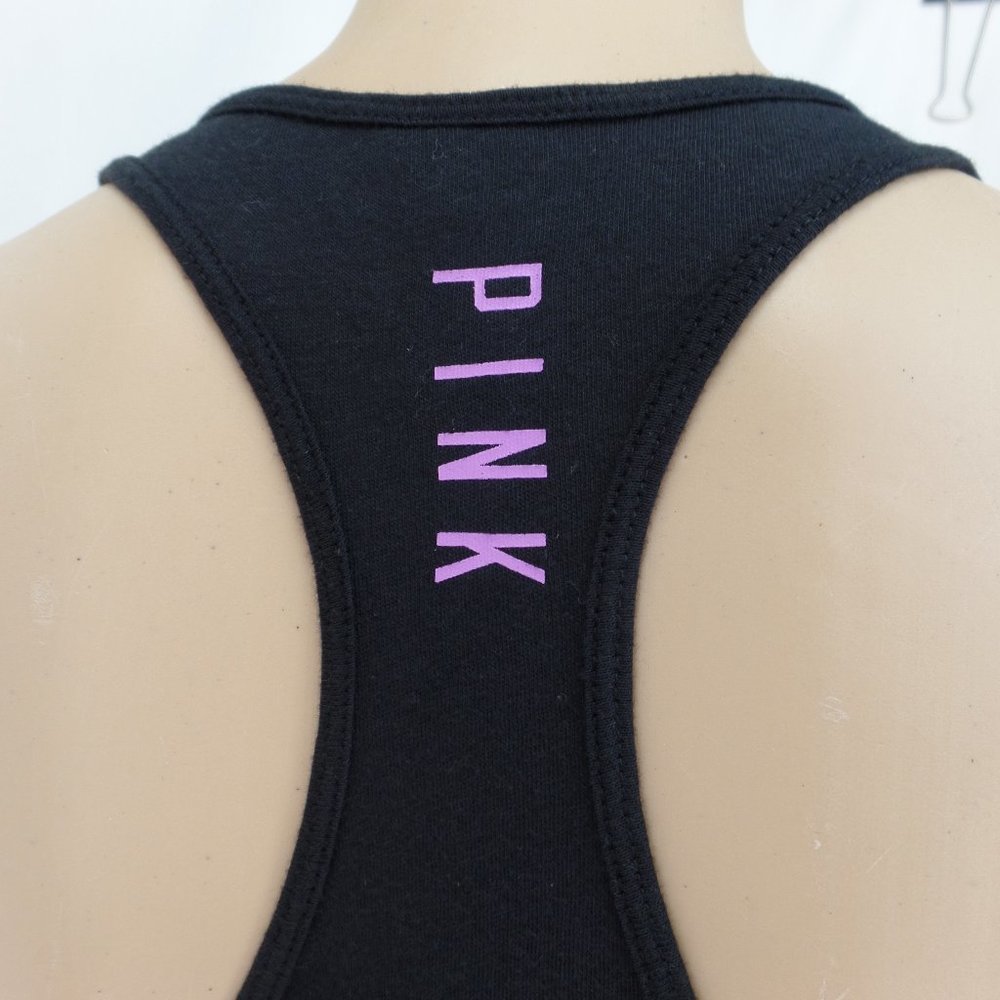 Black Atletic Sequins With Front Log Top Tank - image 5